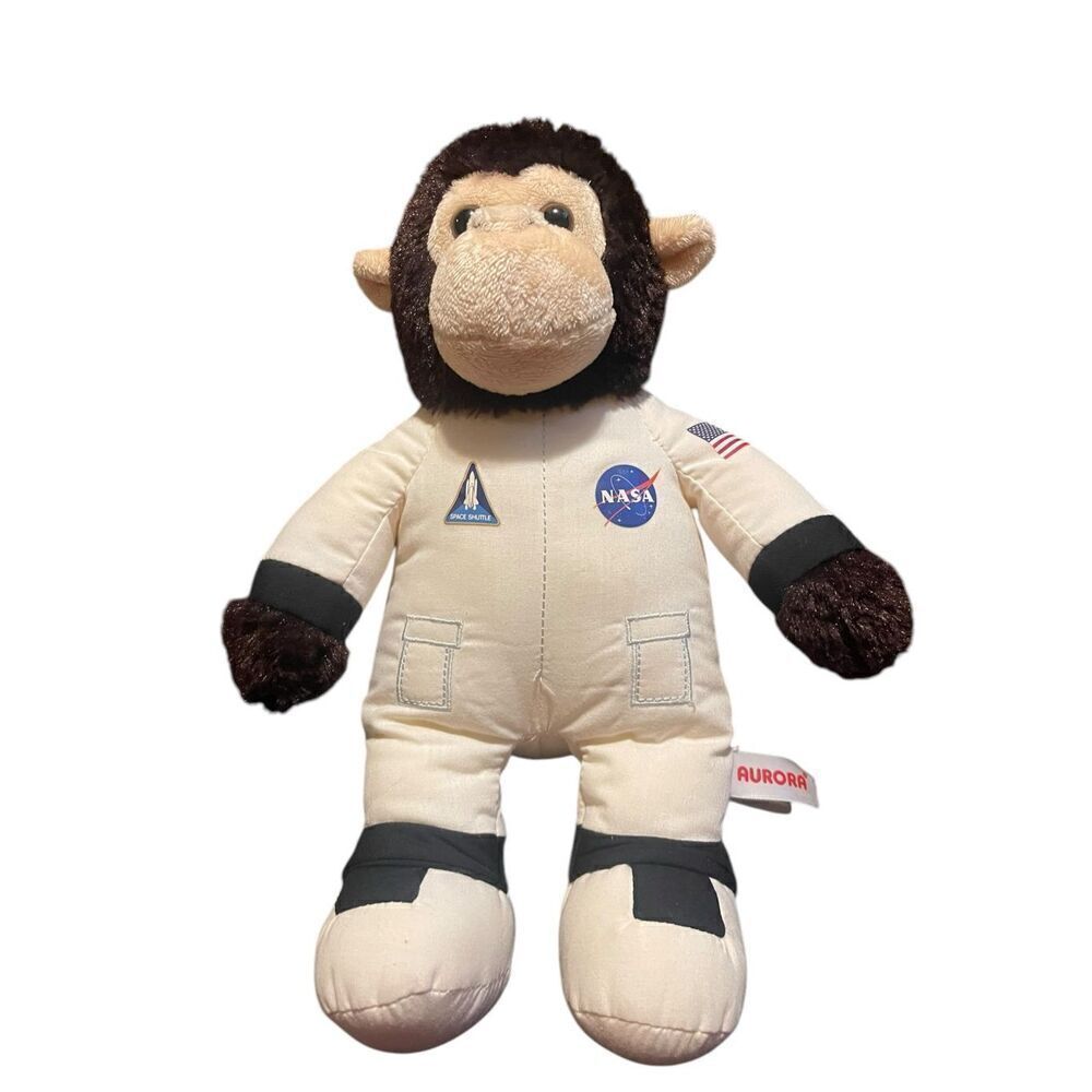 Aurora NASA Astronaut Monkey Plush Toy